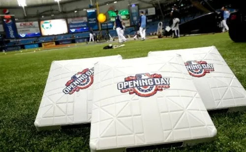 El tradicional Opening Day de Grandes Ligas (Getty)