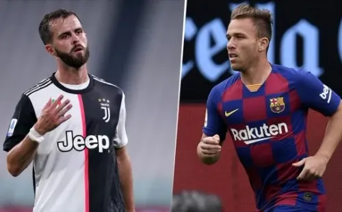 Pjanić y Arthur protagonizarían uno de los trueques más destacados del marcado (Fotos: Getty)