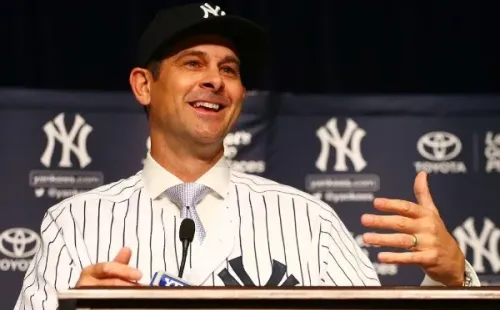 Aaron Boone, manager de los Yankees (Getty)