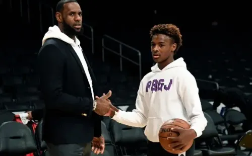 LeBron y Bronny James
