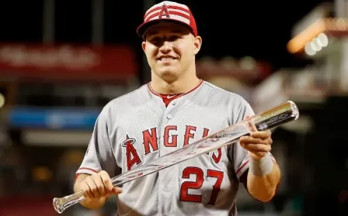 Trout, la máxima figura de los Angels (Getty)