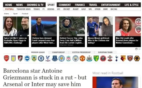 La información de 'Daily Express'.