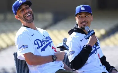 David Price en su presentacion en los Dodgers