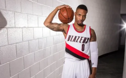 Lillard juega su 8° temporada en los Blazers (Getty)