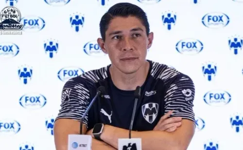 González se sintió incómo en conferencia de prensa (Tw: Rayados).
