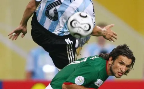 Kikín en el Mundial de 2006 con la playera del Tri (JAM Media)