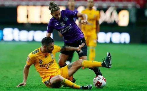 Gignac, en acción ante Mazatlán por la Copa por México (Foto: Getty)