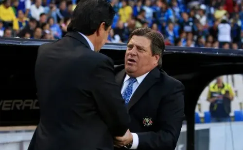 El Piojo Herrera y el Flaco Tena (Getty Images)