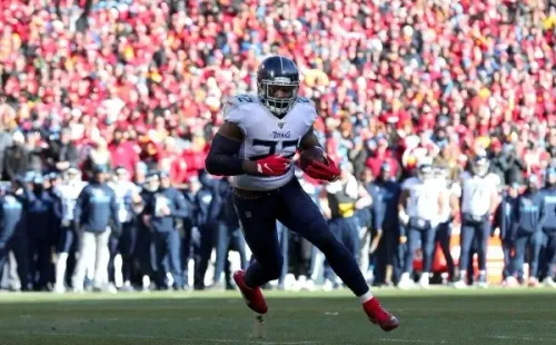 Henry, hasta 2025 con los Titans (Getty)