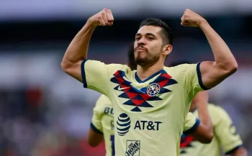 Henry Martin celebra el gol (Jam Media)