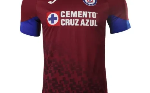 Cruz Azul playera alternativa Guard1anes 2020. (Joma)