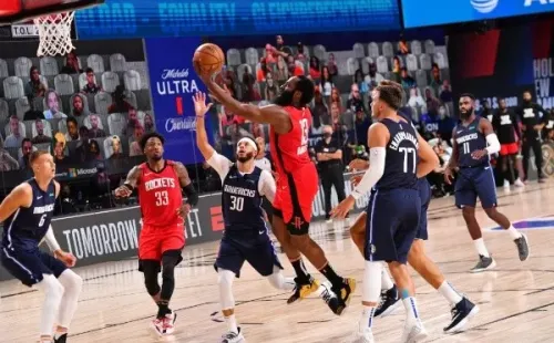 Harden y su noche perfecta en la NBA (Getty)