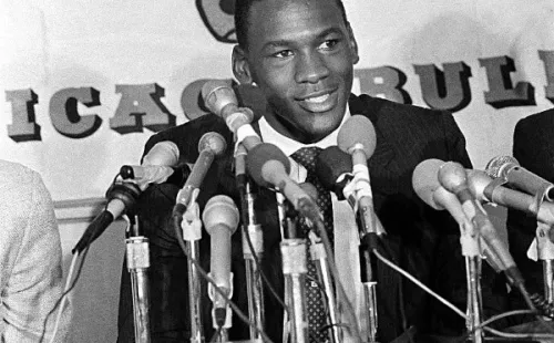 Jordan llegó en 1984 a Chicago Bulls (Getty)