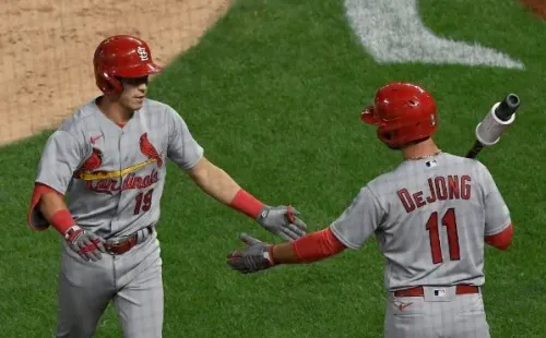 Tommy Edman y Paul DeJong
