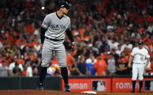 Kahnle no juega desde la final de la Liga Americana del 2019 (Getty)