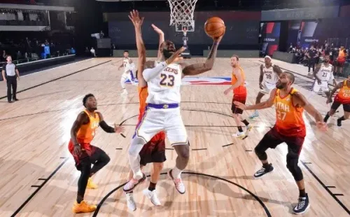 Lakers ha ganado 2 de 3 partidos en la burbuja (Getty)