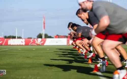 Buccaneers entrena de cara a la temporada 2020 (@Buccaneers)