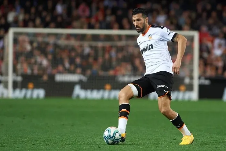 Ezequiel Garay en Valencia.