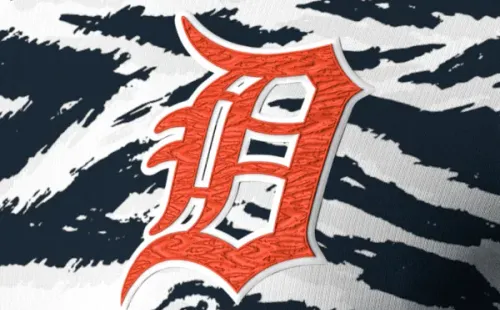 El clásico escudo del Tigre con un nuevo patrón de color.