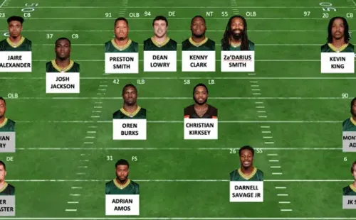 Formación defensiva de los Packers