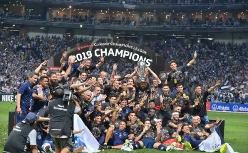 Rayados celebra el título de Concachampions en 2019 (Getty Images)