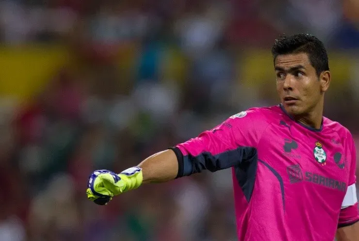 Oswaldo Sánchez en Santos Laguna.