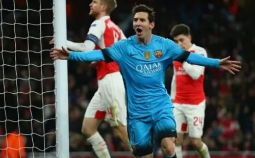 Con el Barca, Messi le convirtió varios goles al Arsenal (Getty Images)