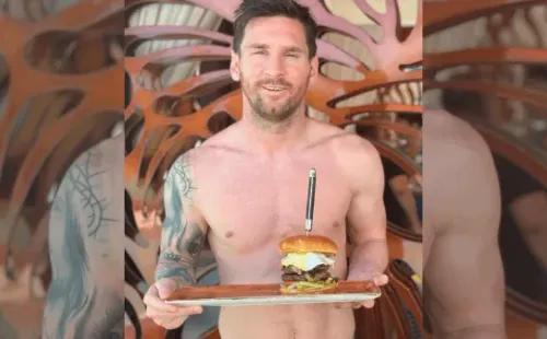 Son pocas las veces que Messi se da un gusto gastronómico (Instagram)