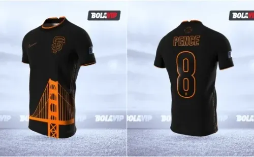 Jersey San Francisco Giants modo fútbol