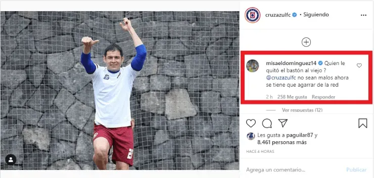 Misael Domínguez trolleó a Pablo Aguilar