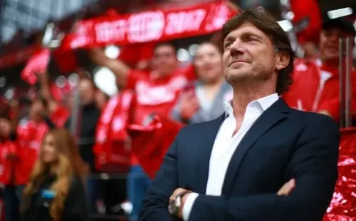 Hernán Cristante, a detalles de volver a pisar el Nemesio Diez (Getty Images)