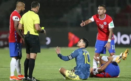 La dura falta de James Rodríguez sobre Alexis Sánchez. // Getty Images.