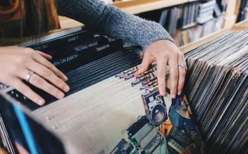 Disco de vinil baby boomer