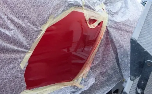 Pintura de auto rayones