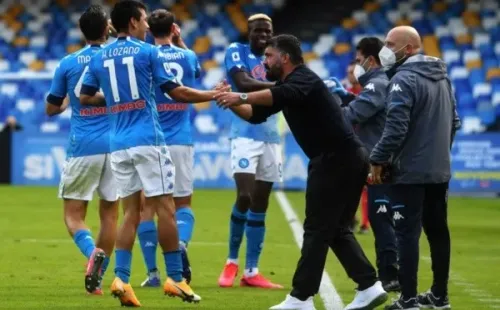 Hirving Lozano, Napoli, Gennaro Gattuso