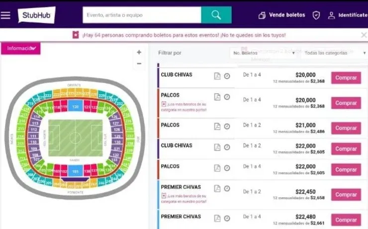 Comenzó la venta de boletos ilegales para el Clásico Nacional