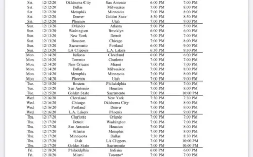 partidos pretemporada NBA