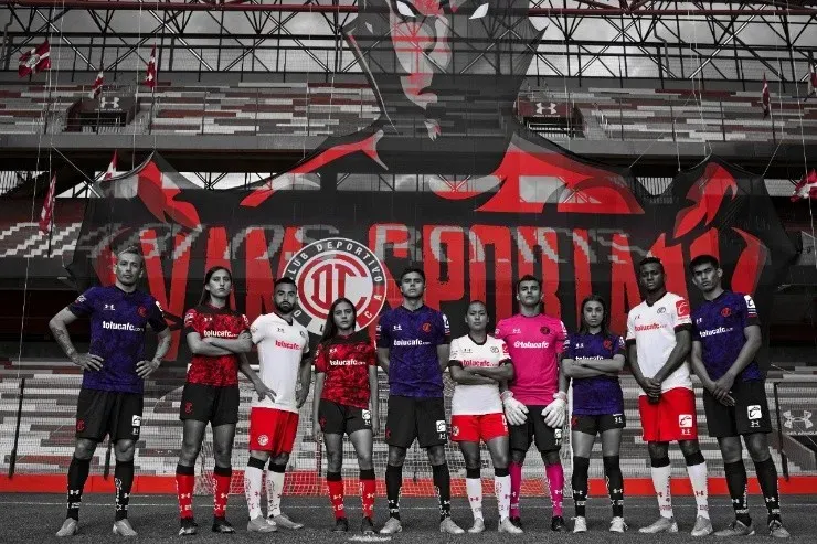 Toluca nuevo jersey Under Armour