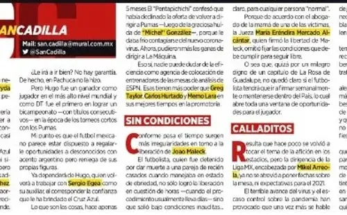 Columna de SanCadilla sobre Matías Almeyda