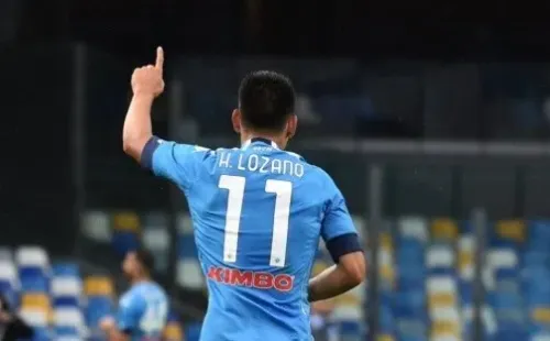 Lozano anotó en la derrota del Napoli.