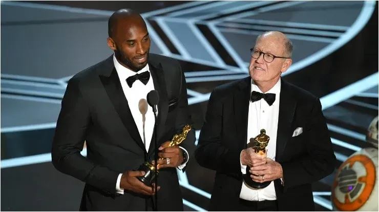 Kobe Bryant en la ceremonia de los Óscars
