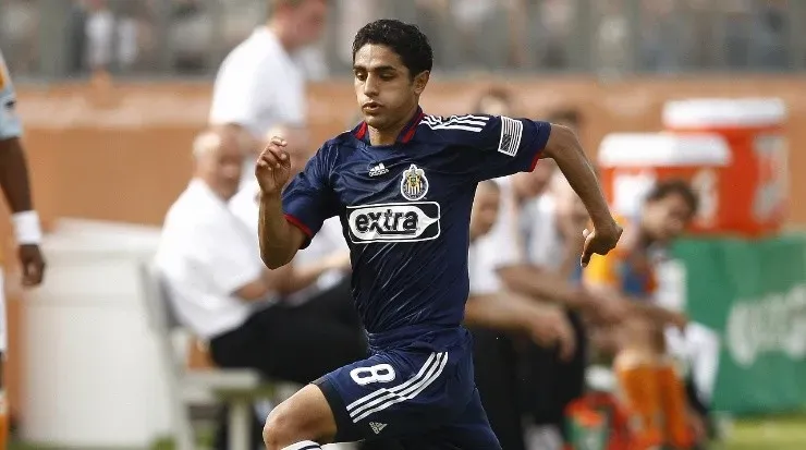 El mediocampista en acción en un partido en la MLS. Fuente: Getty Images