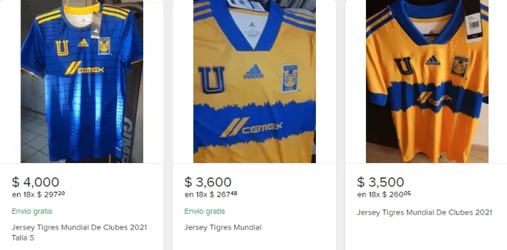 playera tigres mundial de clubes
