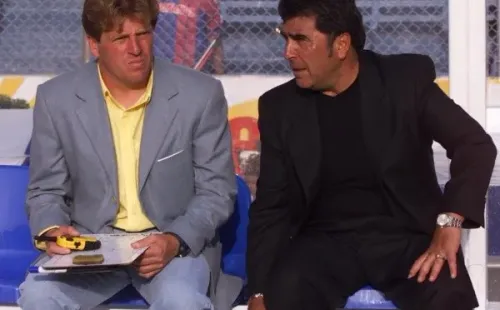 Miguel Herrera junto a Carlos Reinoso. (Jammedia)