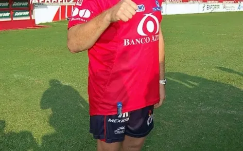 Herrera en su presentación con Veracruz. (Jammedia)