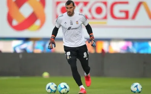 Nahuel Guzmán elogió a Nico López. Imago7.