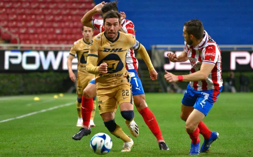 Juan Pablo Vigón, mediocampista de Pumas.Foto: Imago 7