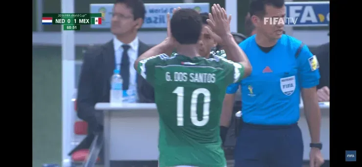 Javier Aquino por Gio dos Santos