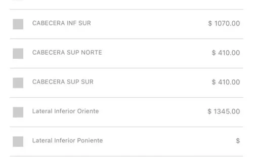 El precio que puso Chivas para sus boletos.