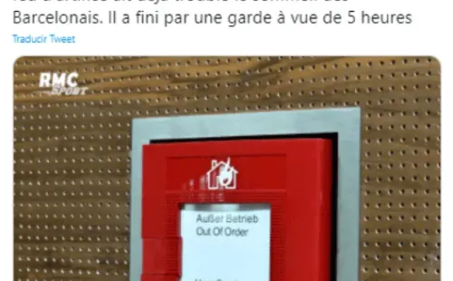 RMC aseguró que el implicado quedó bajo custodia por varias horas